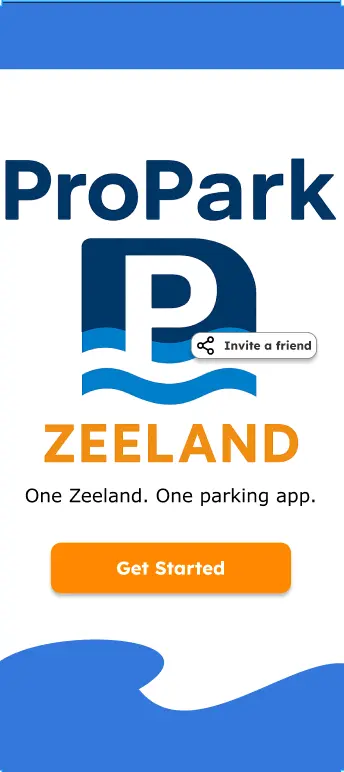 ProPark navigation app screen